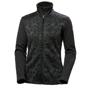 Helly Hansen Graphic Fleece Jacket Grey Women's Small